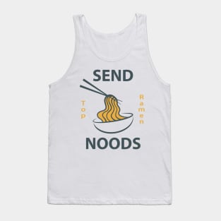 SEND NOODS TOP RAMEN, Powered by Ramen Tank Top